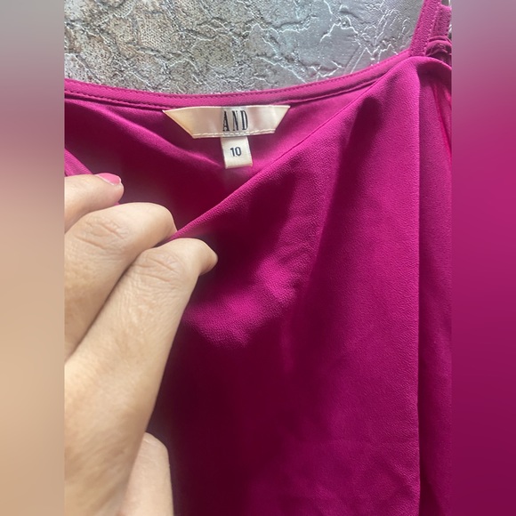 Beautiful AND HIGH LOW DRESS WITH DRAPE SLEEVES - Picture 4 of 4